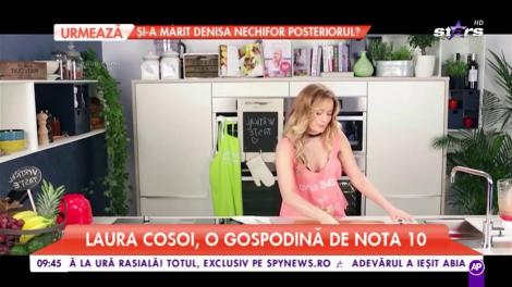 Laura Cosoi, o gospodină de nota zece