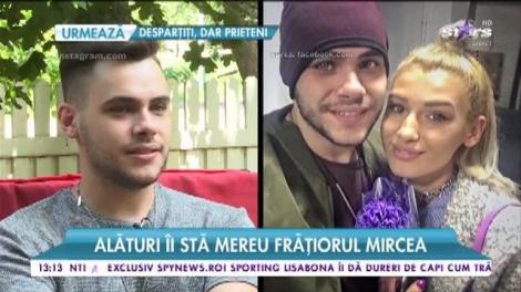 Alina Eremia nu este niciodată singură, alături de ea este întotdeauna frățiorul Mircea