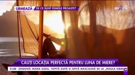 Cauţi locaţia perfectă pentru luna de miere? Topul destinaţiilor pentru cea mai romantică vacanţă