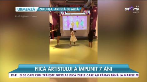 Mare sărbătoare în familia lui CRBL! Fiica artistului a împlinit 7 ani!