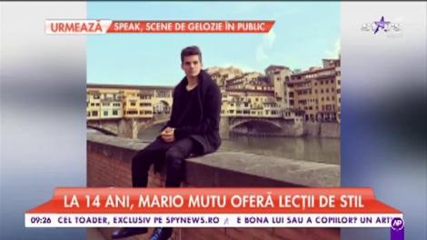 Mario Mutu și Ianis Hagi, lecții de stil de la viitorii ”Don Juani” ai showbizului