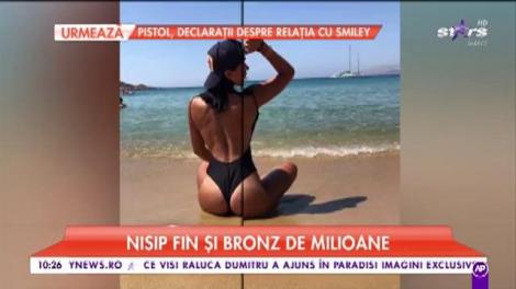 Cum petrece Raluca Dumitru în vacanță