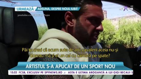 Doamnelor şi domnişoarelor, aşa nu l-aţi mai văzut niciodată! Dorian Popa a învăţat să lupte ca un adevărat războinic