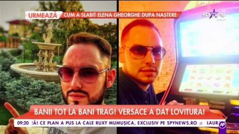 Andrei Versace, un bărbat norocos din fire. "Regele fiţelor" a dat lovitura la păcănele