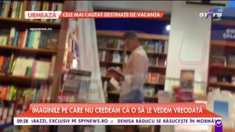Cristian Boureanu, din arest, în bibliotecă