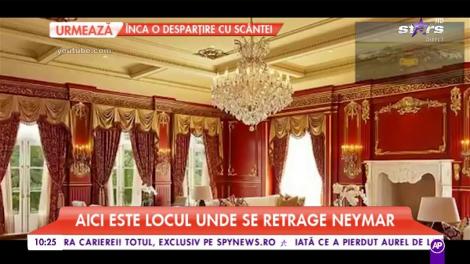 Lux la puterea a doua! Imagini fabuloase din casa lui Neymar, cel mai bogat fotbalist din lume