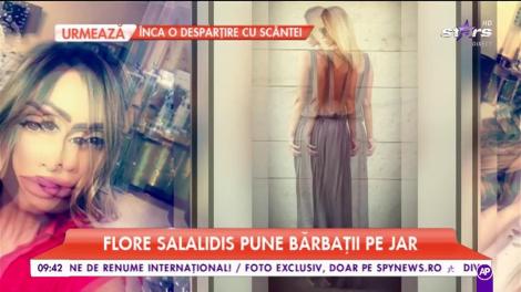 Flore Salalidis pune bărbații pe jar! Frumoasa blondină s-a îndrăgostit nebunește de un bărbat "certat" cu legea