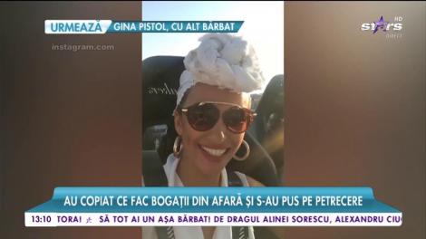 Vedetele din România au copiat ce fac bogații din afară și s-au pus pe petrecere