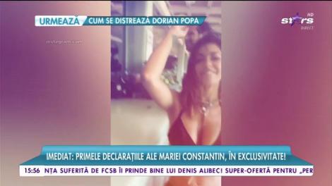 Natalia Mateuţ petrece pe insula milionarilor