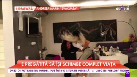 Ce mişcări, câtă senzualitate... Adelina Pestriţu versus Shakira! Bruneta îi face concurenţă celebrei artiste