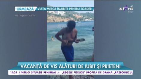 Carmen Minune, vacanţă de vis alături de iubit şi prieteni