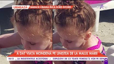 Oana Roman, distracţie pe litoral! A dat viaţa mondenă pe liniştea de la malul mării