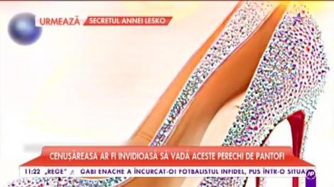 Toate miresele să fie atente la acest material! Cenuşăreasa ar fi invidioasă să vadă aceste perechi de pantofi