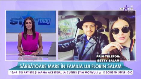 Betty, fiica lui Florin Salam, împlineşte 17 ani: ”Vreau sa-mi schimb stilul muzical”