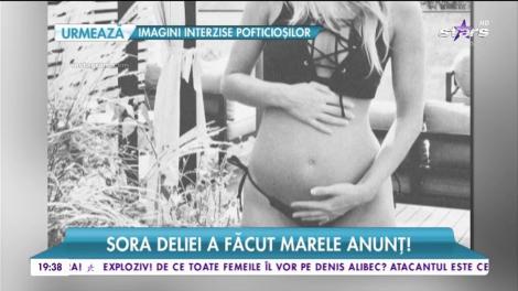 Sora Deliei va fi mamă de fetiță! Jurata „X Factor” va fi preocupată de rochițe, fundițe și pampoane!