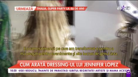 Cum arată dressing-ul lui Jennifer Lopez