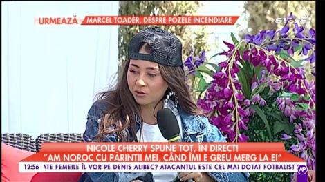Au apărut des apropiaţi, iar acum Nicole Cherry a făcut anunţul despre Codin Maticiuc: "Şi tata are o părere foarte bună"