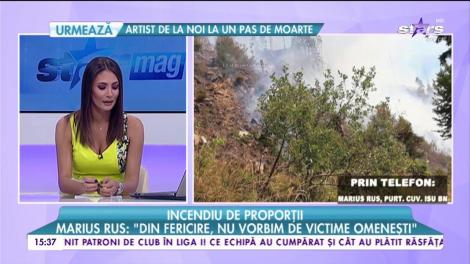 Incendiu puternic în Bistrița Năsăud