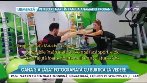 Sora Deliei nu a renunţat la sală nici în luna a șasea de sarcină