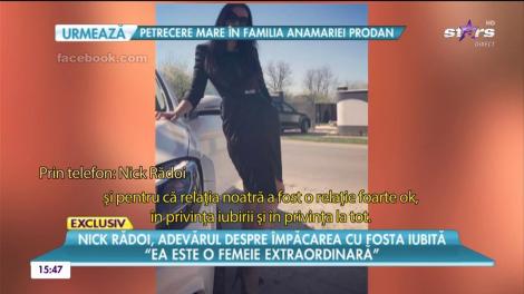 Nick Rădoi, adevărul despre împăcarea cu fosta iubită