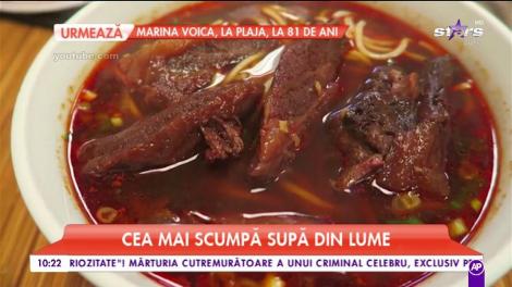 Cea mai cumpă supă din lume se vinde la un restaurant din China