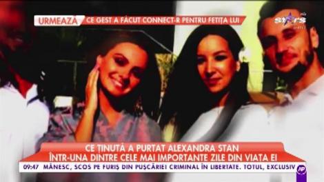 Emoţii copleşitoare pentru Alexandra Stan! Fratele artistei şi-a unit destinul cu femeia iubită: "E prima căsătorie în familie!"