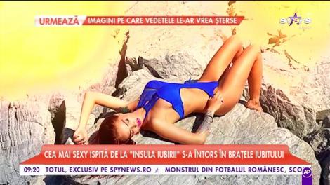 Cea mai sexy ispită de la "Insula Iubirii" s-a întors în braţele iubitului
