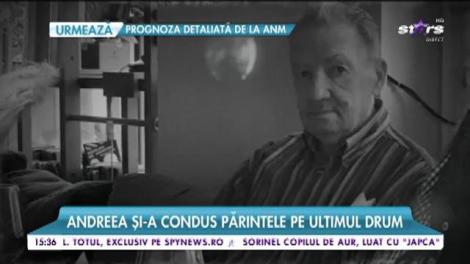 Clipe grele pentru Andreea Berecleanu! Prezentatoarea şi-a pierdut tatăl