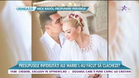Marcel Toader a spus tot despre infidelităţile soţiei
