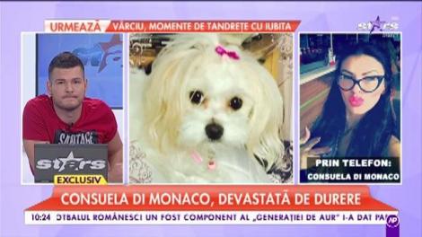 Consuela di Monaco, devastată de durere