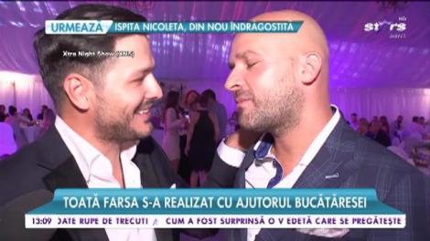 Trebuia să "şi-o ia" şi el odată! Liviu Vârciu a fost ținta unei farse la botezul fiului lui Andrei Ștefănescu