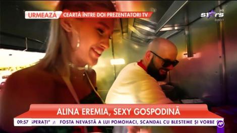 Domnilor, Alina Eremia este bună la casa omului! Dovada că artista este o gospodină supeeer sexy