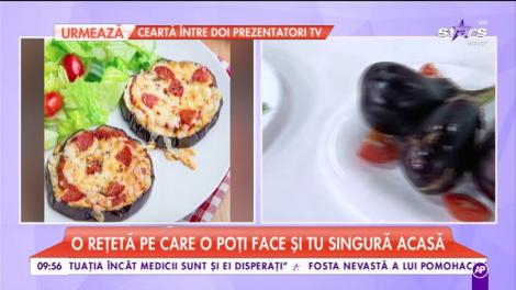 Ralu ne pregătește "Pizza cu vinete"