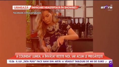 Laura Cosoi ne pregătește „Orez sălbatic”