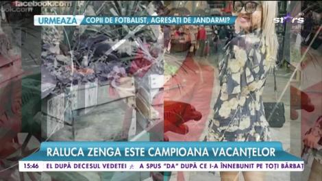 Raluca şi Walter Zenga, maraton de vacanţe