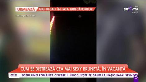 Adelina Pestriţu, curaj nebun! Vedeta trăiește senzații tari la înălțime