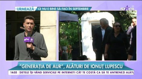 Ionuţ Lupescu și-a condus tatăl pe ultimul drum
