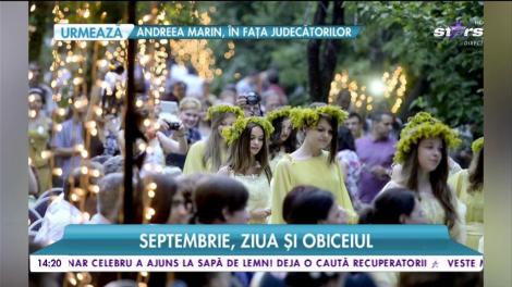 Tradițiile din luna septembrie