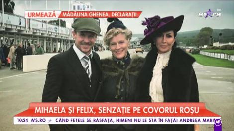 Mihaela și Felix au făcut senzaţie pe covorul roșu la un eveniment important