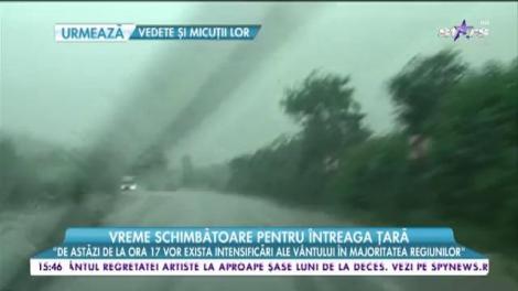 Meteorologii anunță vreme schimbătoare pentru întreaga țară