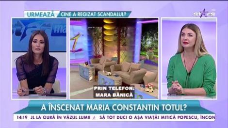 A înscentat Maria Constantin totul? Vedeta este acuzată că a trimis chiar ea filmulețele