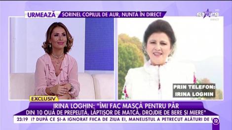 Irina Loghin: ”Nu am mâncat 14 zile ca să slăbesc”