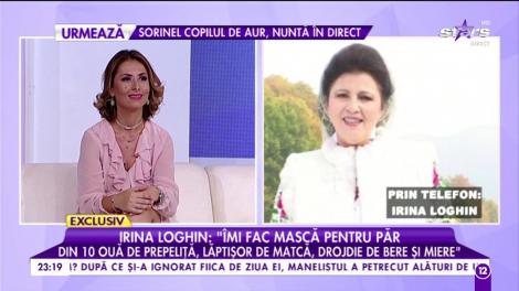 Irina Loghin: ”Nu am mâncat 14 zile ca să slăbesc”
