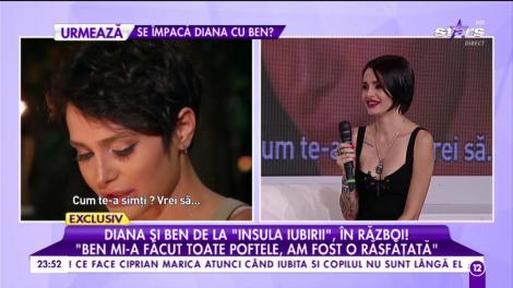 Diana de la Insula Iubirii face acuzații dure! Ce s-a întâmplat cu ea și cu Ben după terminarea emisiunii: ”M-a amenințat!”