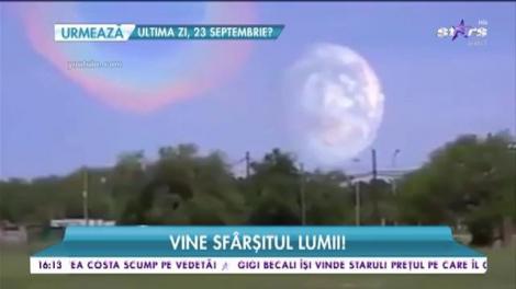 Vine sfârșitul lumii! Specialiștii indică data de 23 septembrie 2017