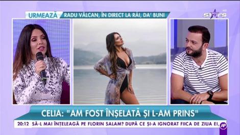 Celia, probleme în dragoste: "Am fost înșelată și l-am prins"