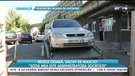 Dorin Cioabă, regele romilor, a fost săltat de mascaţi