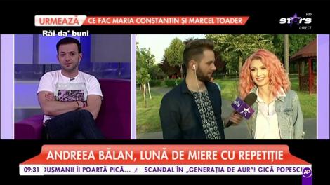 Andreea Bălan, lună de miere cu repetiție! Unde pleacă jurata de la "Te cunosc de undeva!" împreună cu soţul: "O să fie o vacanţă în doi"