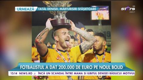 Denis Alibec se dă mare în fața colegilor