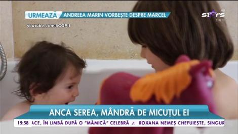 Anca Serea, mândră de micuțul ei. Moise moşteneşte talentul din familie